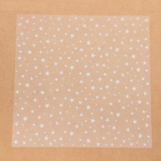 Ацетатный лист для скрапбукинга «Звёздочки», 30,5 × 30,5 см, 25 мкм