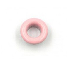 Люверсы металлические 10шт., 5х9 мм, цвет розовый