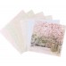 Набор бумаги для скрапбукинга "Вишнёвый сад" 20х20 см, 6 листов 190 гр/м2